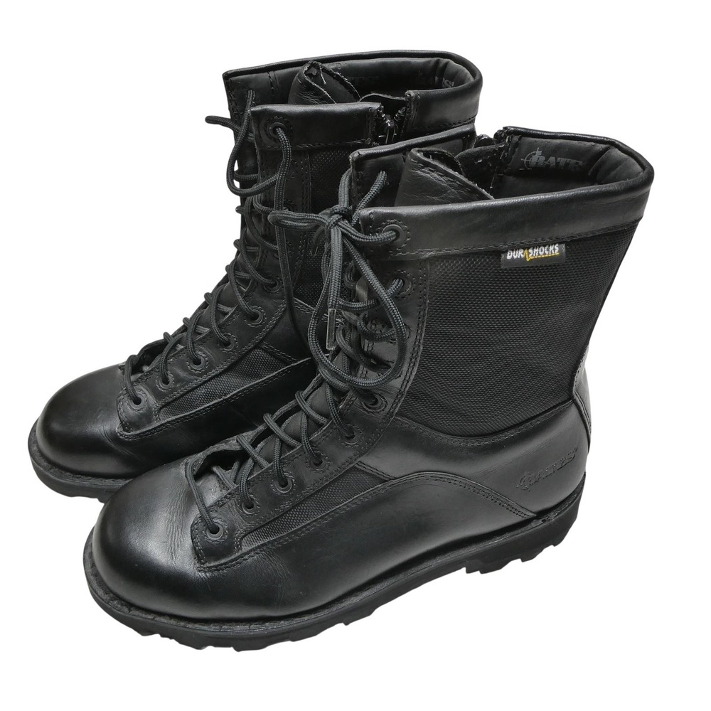 Bates Boots Mens Size 11 Black DuraShocks Tactical Combat Side Zip Work E03130